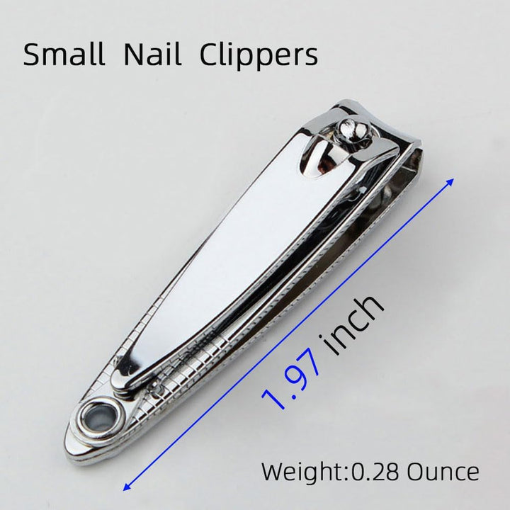 Nail Clippers Set, Ultra Sharp Stainless Steel Fingernail and Toenail Clipper Cutters,Travel Nail Kit for Men Women