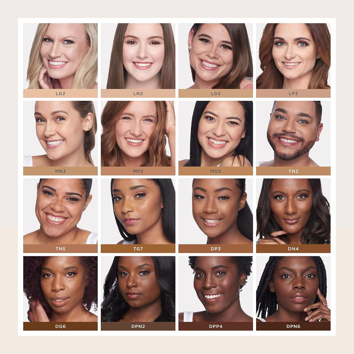 PÜR Beauty 4-In-1 Tinted Moisturizer with SPF 20 - Hydrating Face Moisturizer, Primer, & Foundation with Shea Butter, Aloe Vera & Vitamin B3 - Vegan Friendly - Free of Paraben, Gluten & BPA