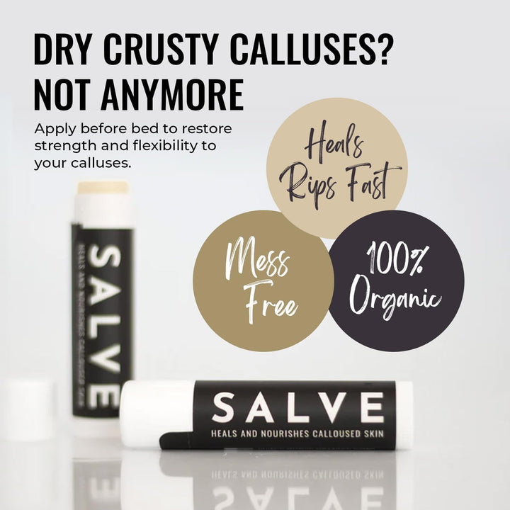 Callus Remover File for Hands - Durable Aluminum Tool for Callus Care and Dead Skin Removal - Includes Nourishing Salve - Ideal for Athletes, Climbers, and Gym Enthusiasts