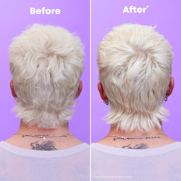 Miracle Creator Leave-In Conditioner Spray - Heat Protectant, Anti-Frizz, Moisturizing & Detangling, for Damaged Hair, Sulfate Free