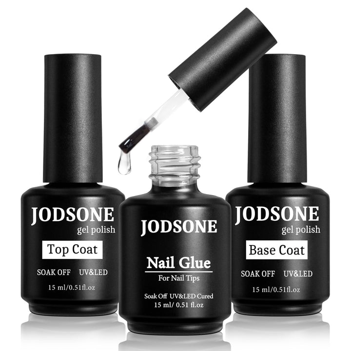15ML Nail Primer Base Coat Top Coat Glossy Quick Drying Durable DIY Nail Art Design Long Lasting Gift