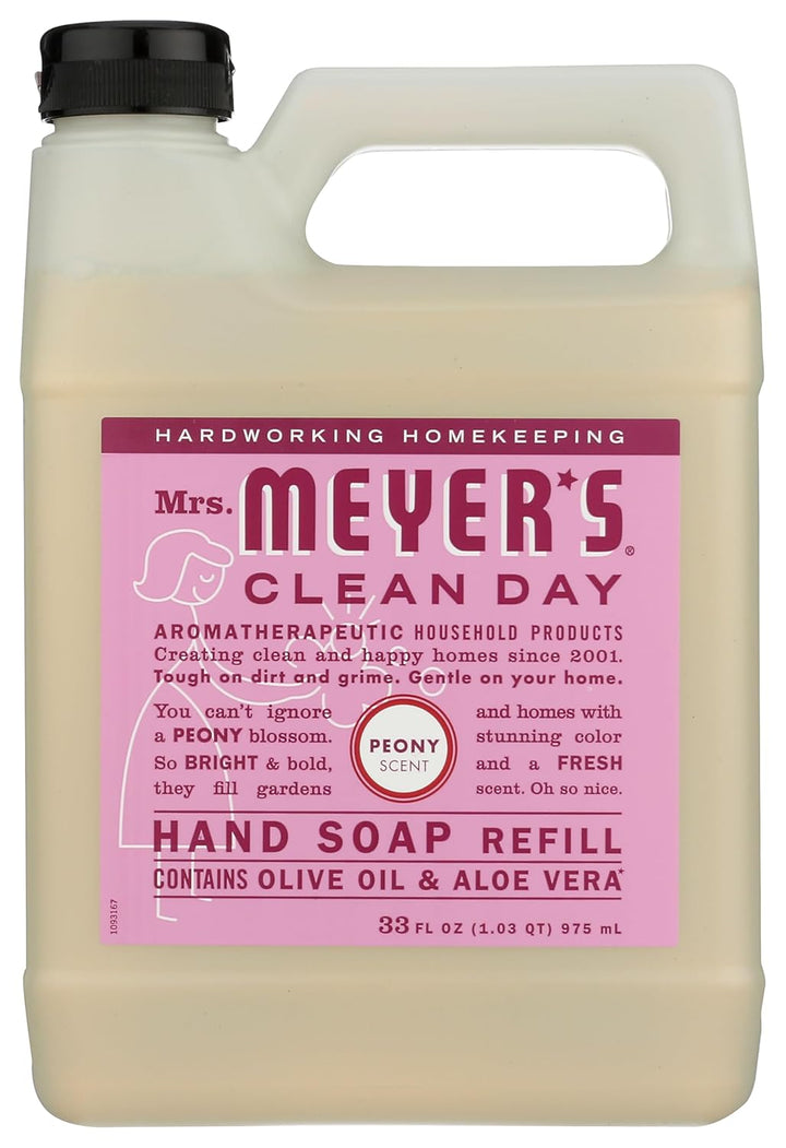 CLEAN DAY Liquid Hand Soap Refill, Cruelty Free and Biodegradable Formula, Lavender Scent, 33 Fl Oz (Pack of 1)