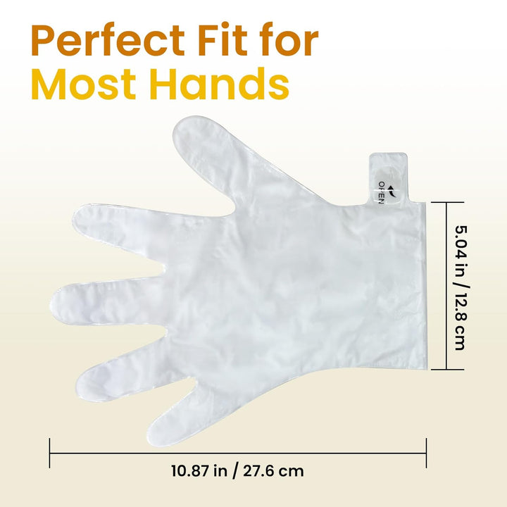 Repairing Hand Mask for Dry Cracked Hands, Hand Masks with Shea Butter, Jojoba Oil & Vitamin E, Moisturizing Gloves, Skin Care Gifts for Women & Men, Self Care Gifts for Women (6 Pairs)