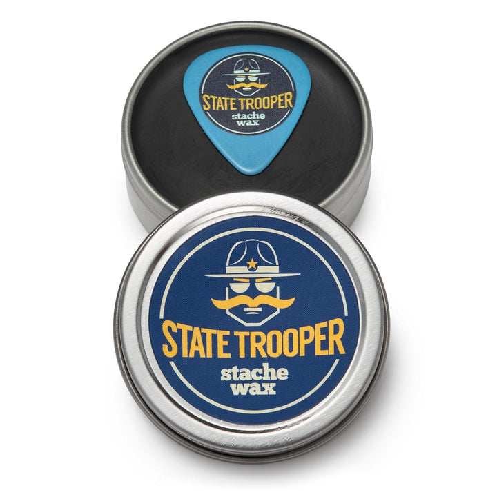 Mustache Wax - Medium Hold - Citrus Scent - One Ounce Tin