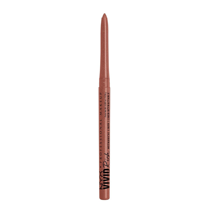 Mechanical Eye Pencil,Vivid Rich Mechanical, Creamy Retractable Eyeliner - Always Onyx, Black Eyeliner