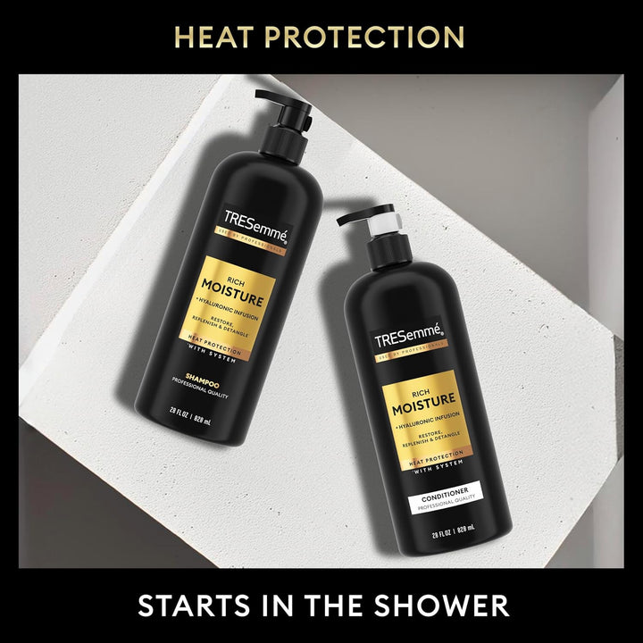 Rich Moisture Shampoo and Conditioner 2 Count Rich Moisture for Dry Hair Formulated with Vitamin E and Biotin 28 Oz