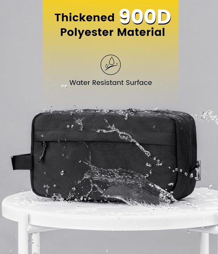 Travel Toiletry Bag for Men - Hanging Toiletries Bag Water Resistant Travel Bag for Toiletries Accessories