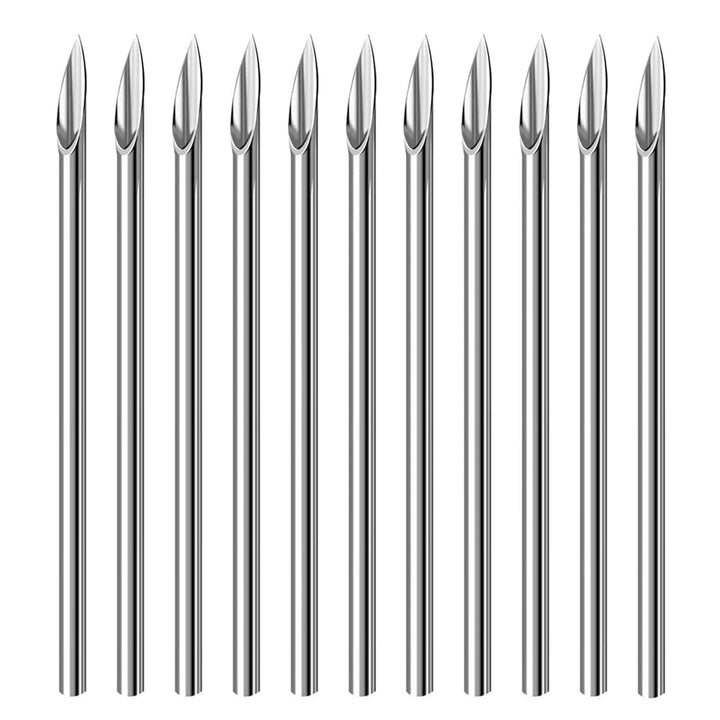 Body Piercing Needles, 40PCS Mixed Piercing Needles-12G.13G.14G.15G.16G.17G.18G.20G Individualized Package 5Pcs of Each Stainless Steel Sterile(Mixed)