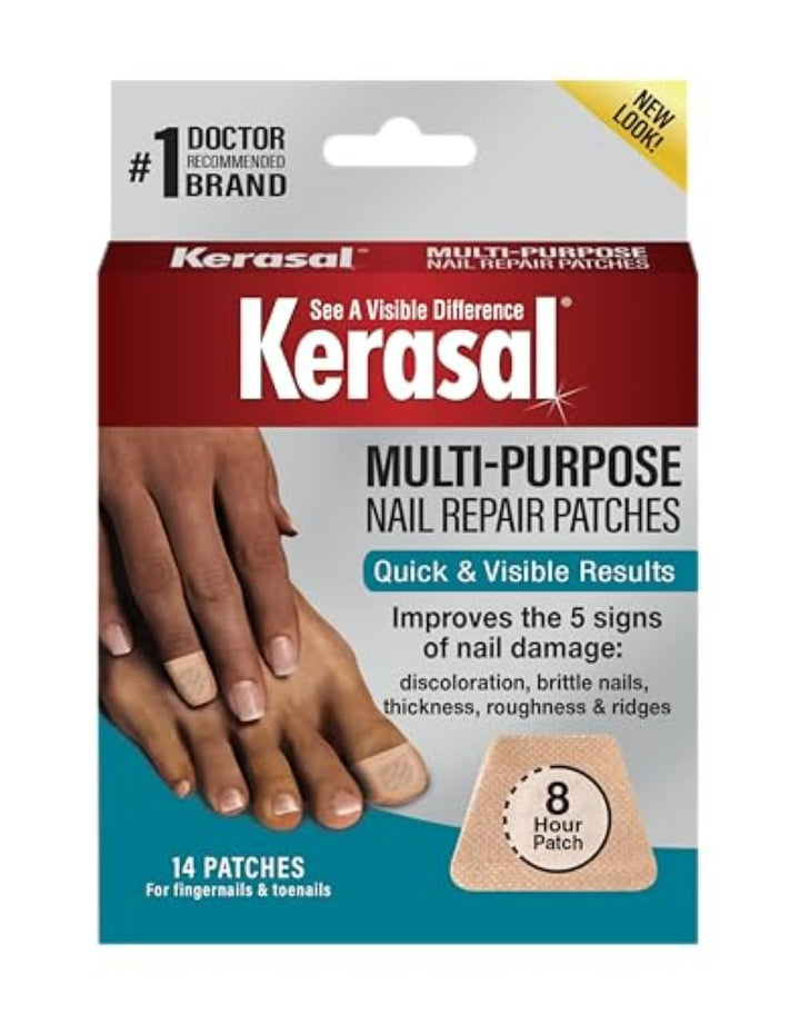 Multi-Purpose Nail Repair, Nail Solution for Discolored and Damaged Nails, 0.43 Fl Oz