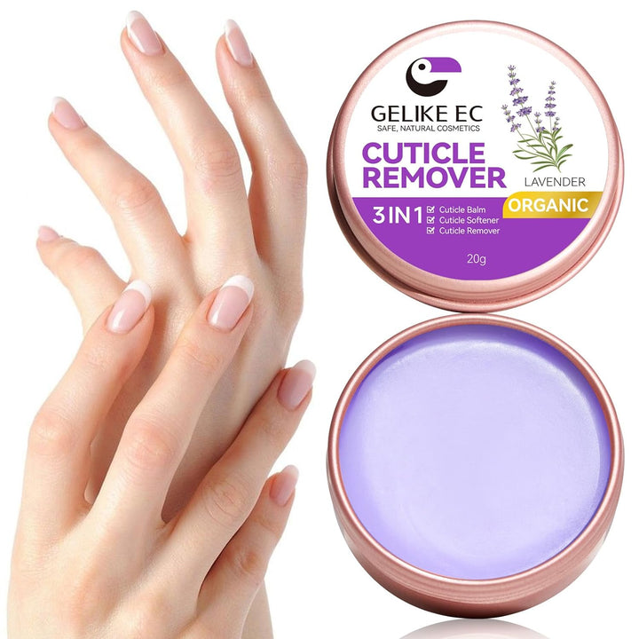 Cuticle Cream for Dry Damaged Cuticles Organic Nail Cuticle Remover for Dry, Rough Hands Cracked Rigid Skin - Professional for Salon Home Use