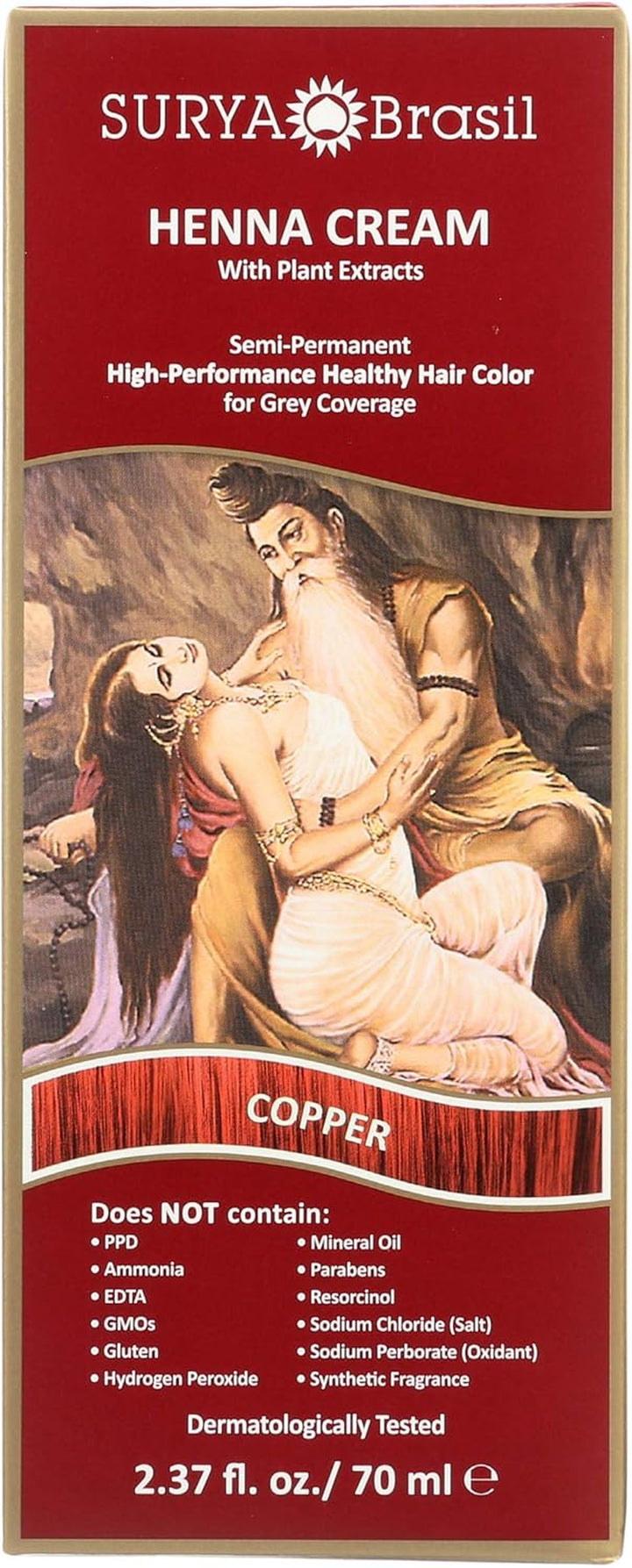 Products Henna Cream, Chocolate, 2.37 Fluid Ounce