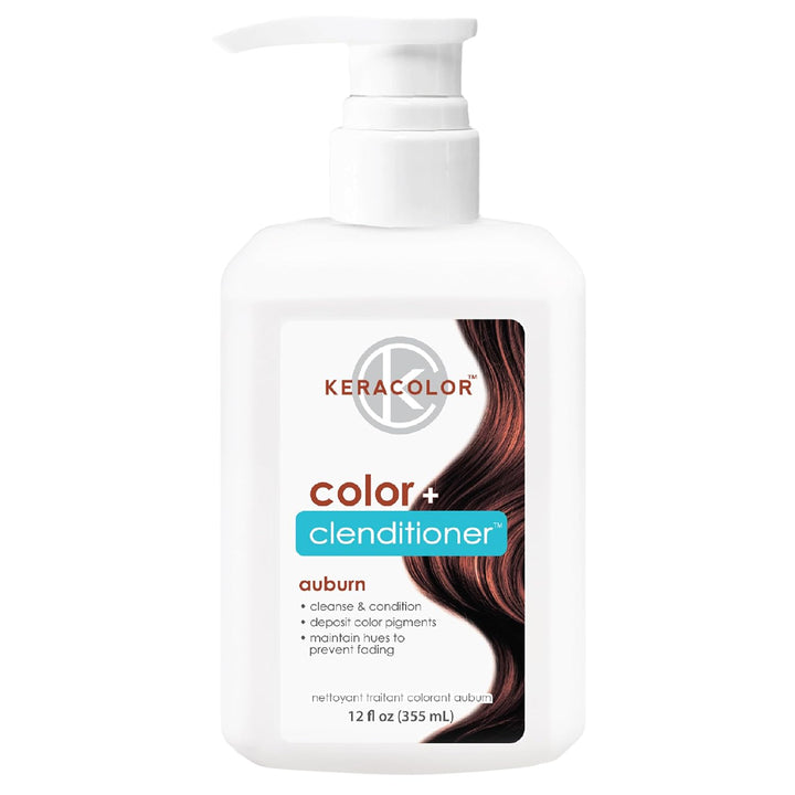 Color + Clenditioner 3-In-1 Color-Depositing Conditioner, Gently Cleanses & Conditions, Semi-Permanent Hair Color, 23 Shades, 12 Fl Oz