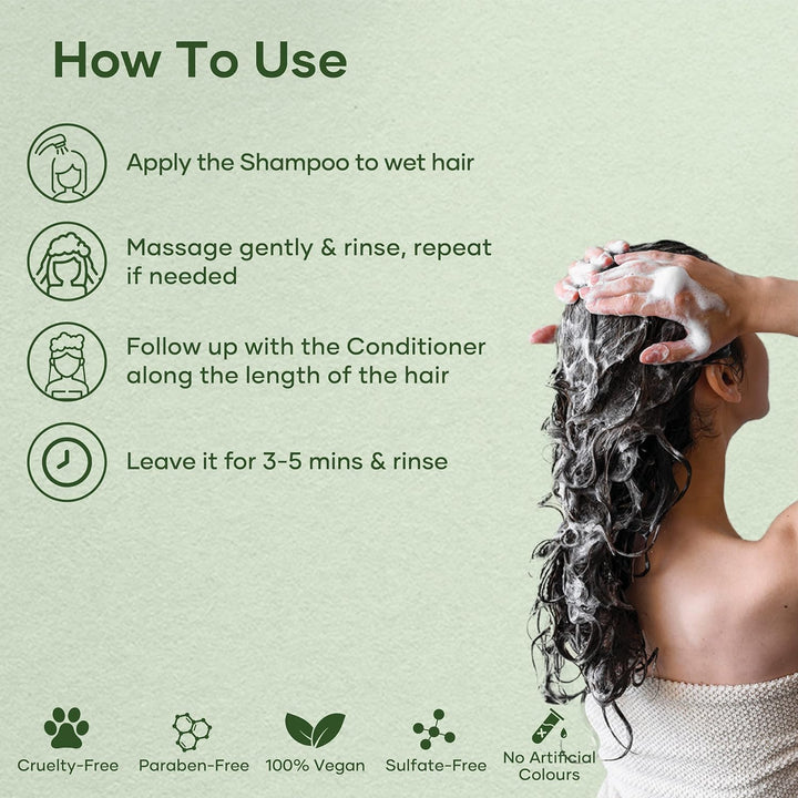 Tea Tree Shampoo and Conditioner Set | with 100% Pure Tea Tree Oil, for Itchy and Dry Scalp, Sulfate/Paraben Free | for Men and Women | 16 Fl Oz Each