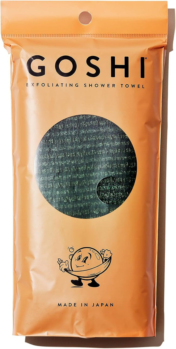 Exfoliating Shower Towel - Rip-Resistant Exfoliating Washcloth for All Skin Types - Made in Japan