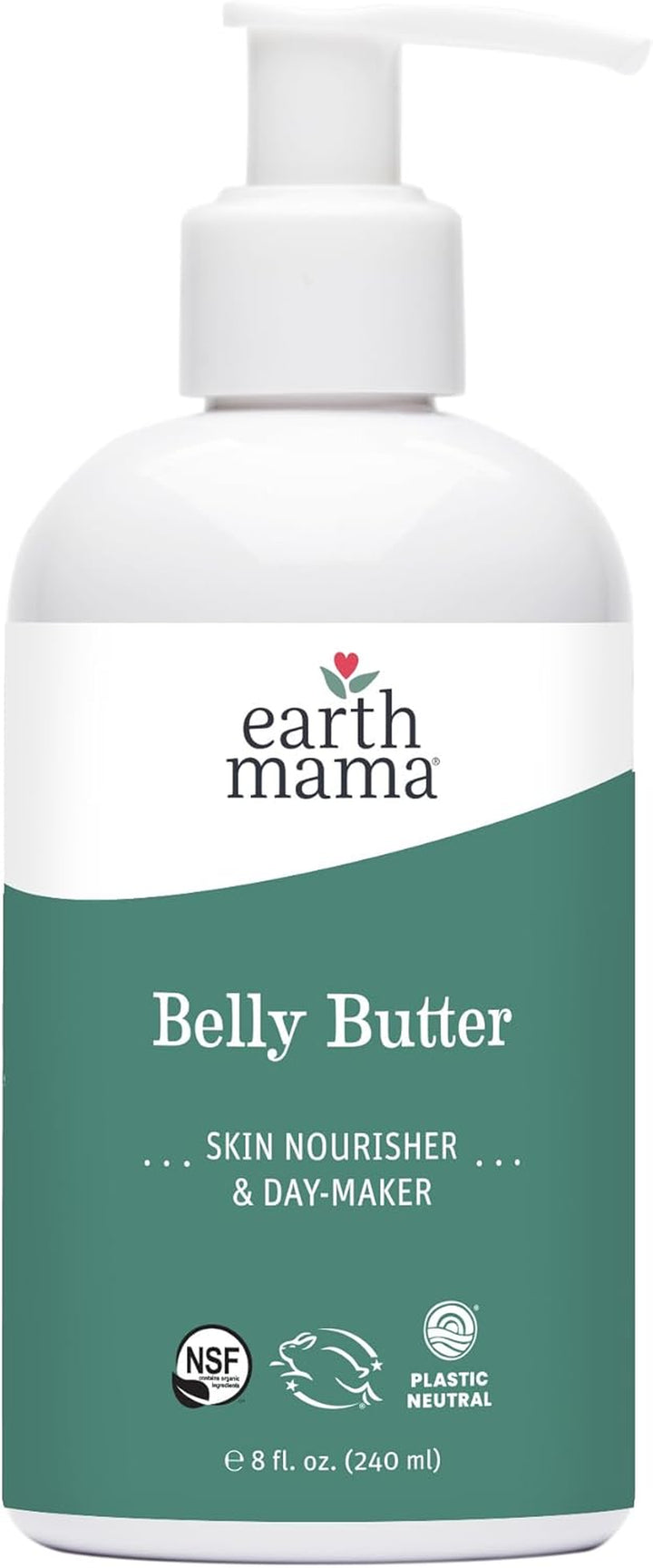 Belly Oil for Dry Skin | Calendula Skin Care Moisturizer Oil to Encourage Natural Elasticity and Help Prevent Stretch Marks during Pregnancy and Postpartum, 4-Fluid Ounce