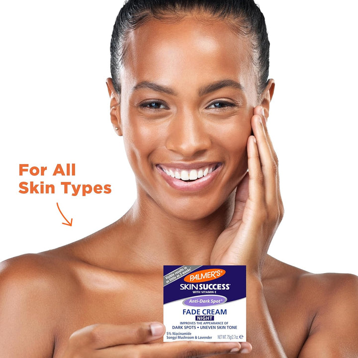 Skin Success Anti-Dark Spot Nighttime Fade Cream with Retinol & Niacinamide, Dark Spot Corrector for Face, Night Moisturizer Helps Reduce Dark Spots, Fine Lines & Wrinkles, 2.7 Ounce