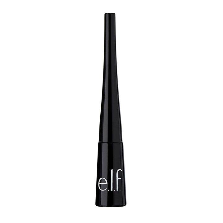 Liquid Eyeliner, High-Pigment Liquid Eyeliner with Extra-Fine Brush Tip, Easy Glide Smudge-Proof Formula, Jet Black