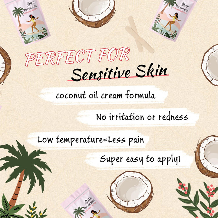 1Lb Refill Wax Beans for Hair Removal Kit, Brazilian Coarse Waxing for Bikini, Face, Eyebrow, Back, Chest, Legs, Armpit, at Home Waxing Beads for Women Men