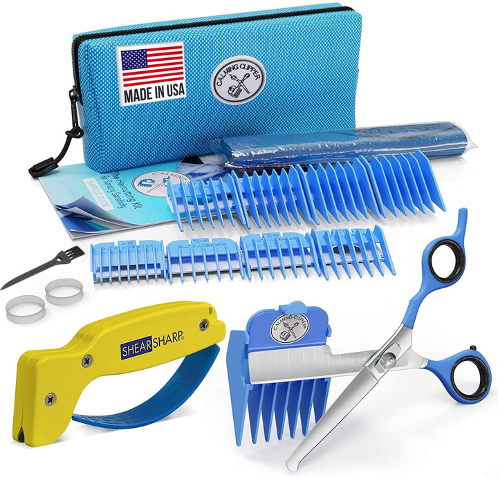 , the Silent Haircutting Kit for Children with Autism and Sensory Sensitivity, Right-Handed