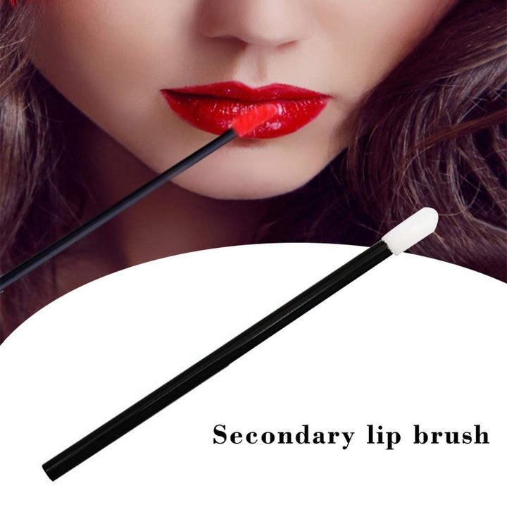 Lip Brushes, 200Pcs/Set Disposable Lip Brushes Make up Brush Lipstick Lip Gloss Wands Applicator Tool Makeup Beauty Tool Kits