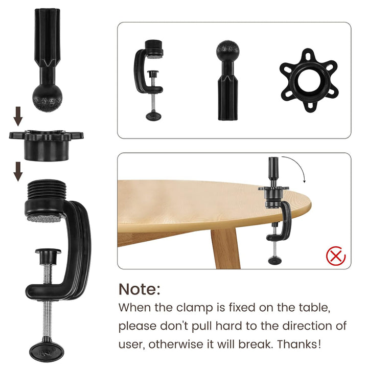 Mannequin Head with 100% Real Hair for Cosmetology,  18" Light Brown Hairdresser Training Head with Clamp Holder and Tool, Doll Head Mannequin Head for Hair Styling Practice