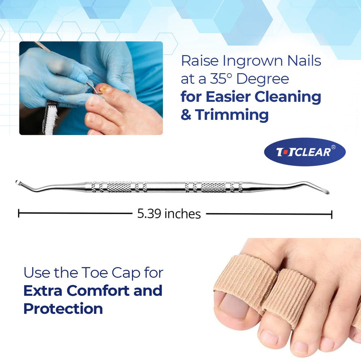 Ingrown Toenail Relief: Ingrown Toenail Tool for Men Women - Ingrown Toenail Removal Kit - Ingrown Toenail Corrector Drops - Ingrown Toenail Removal - Effective Solution for Ingrown Toenails - 30Ml