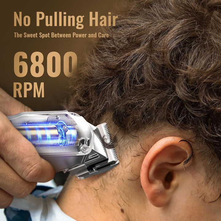 Clippers and Trimmers Set, Cordless Hair Clippers for Men, Barber Clippers Set