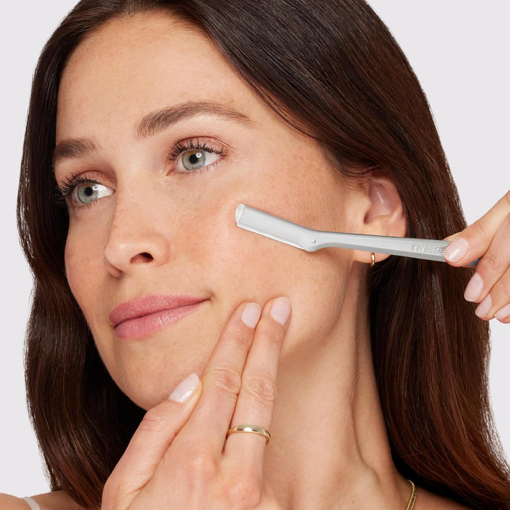 Facial Razor Replacement Blades, 4 Count (Pack of 1)