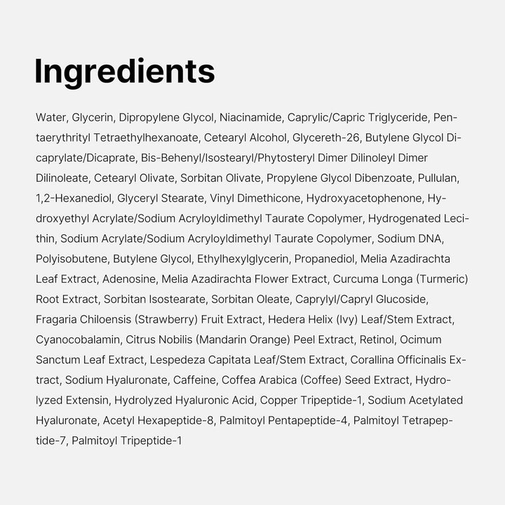 Salmon DNA PDRN Pink Peptide Eye Serum with Niacinamide and 99% Purity Retinol for Fine Lines, Uneven Skin Tone, Korean Skin Care 1.01Fl.Oz