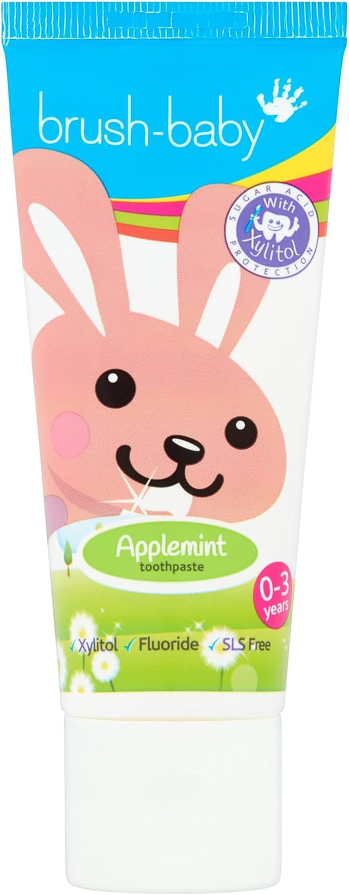 Baby & Toddler Toothpaste (0-3Yrs) – Gentle Apple Mint Flavour (50Ml)