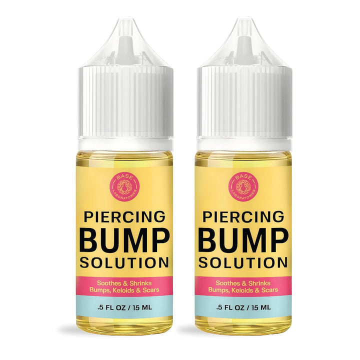 Piercing Bump Solution & Keloid Bump Removal | Soothing Piercing Aftercare for Piercing Bumps & Keloid Scar Removal | Ear & Nose Keloid Bumps Piercing Aftercare Solution Oil | 0.5 Oz