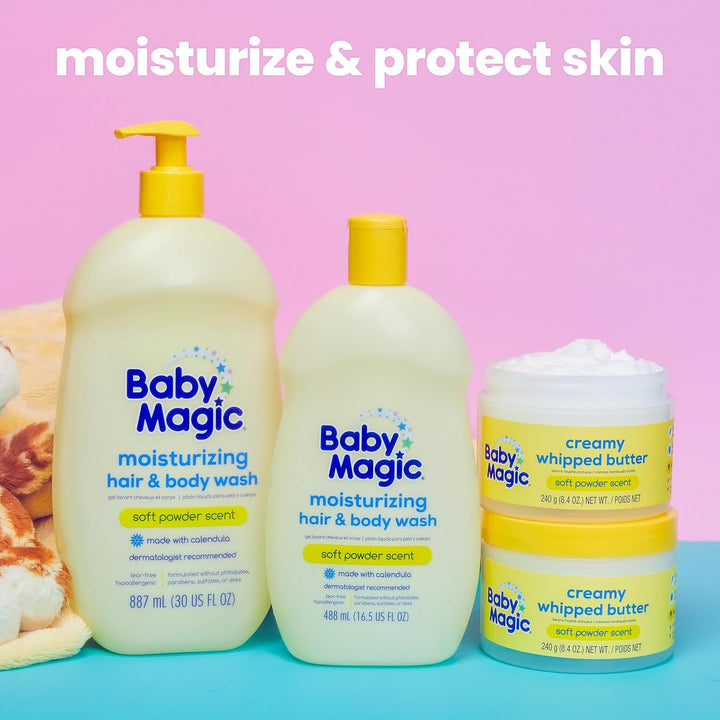 Creamy Whipped Butter | Helps Keep Skin Feeling Healthy and Baby Soft | Hypoallergenic | 8.4 Fl Oz.