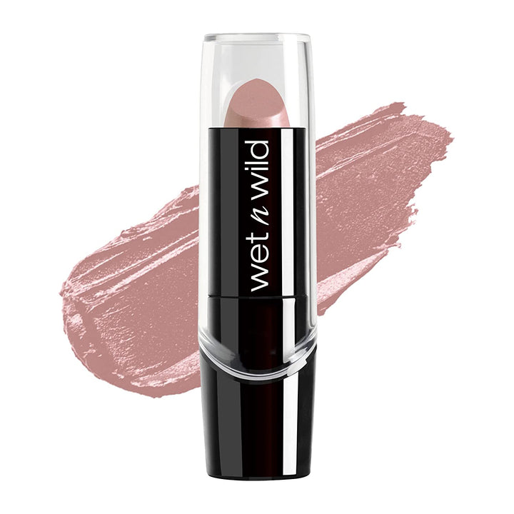Silk Finish Lipstick, Hydrating Rich Buildable Lip Color, Formulated with Vitamins A,E, & Macadamia for Ultimate Hydration, Cruelty-Free & Vegan - Cherry Frost