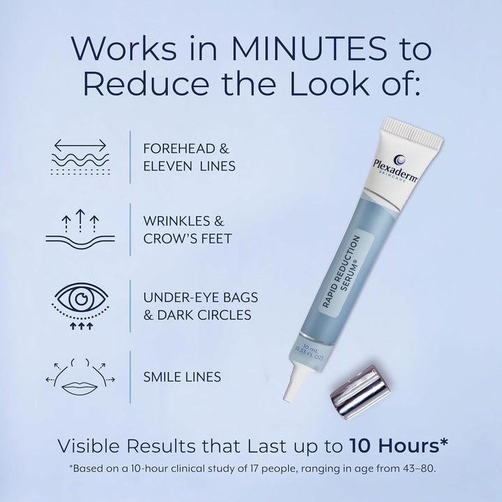 Rapid Reduction Eye Serum - Visibly Reduces Under-Eye Bags, Wrinkles, Dark Circles, Fine Lines & Crow'S Feet Instantly, anti Aging Wrinkle Remover for Face, Full Size Tube