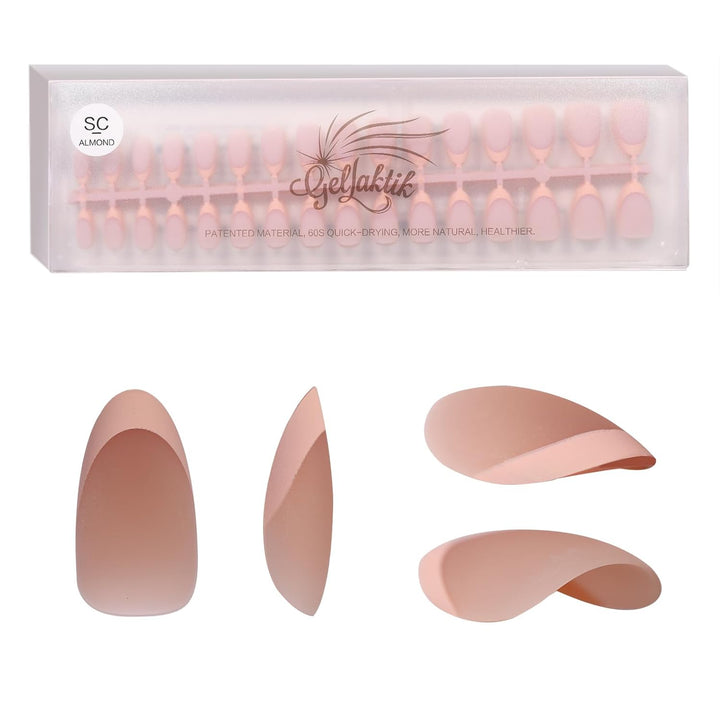 Nail Dual Forms for Poly Gel, 288PCS French Nail Forms, 8 Shapes, 12 Sizes Clear Poly Gel Nail Molds for DIY Nails Extension Kit for Salon-Quality Manicures at Home