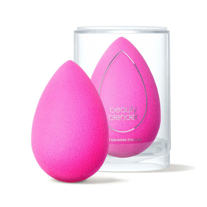 ® | Original Pink Beauty Blender Makeup Sponge, Super-Soft Foam Easily Blends Foundations, Powders & Creams, Made in USA, Reusable, Washable, Streak Free Application, Vegan, Cruelty Free