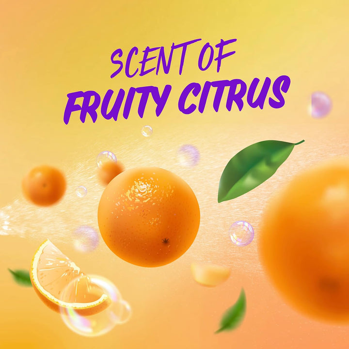 Hair Insurance Leave-In Conditioner Spray, Frizz Control, Softening with Jojoba & Sea Kelp, Moisturizing Treatment for All Hair Types, Juicy Citrus, 8 Fl Oz Each, Triple Pack