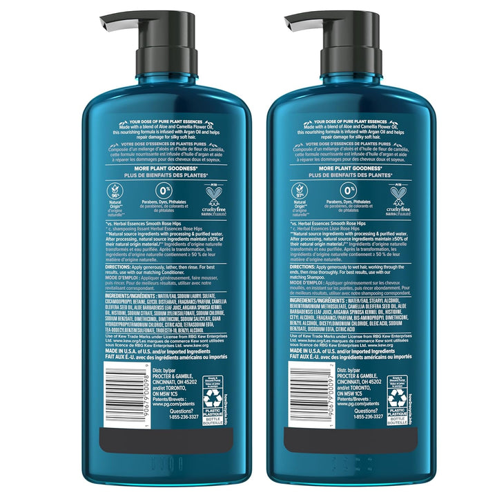 Argan Oil Repair Shampoo & Conditioner Set, Moisturizes & Smoothes, Paraben-Free, Color-Safe, Ph-Balanced, Citrus Scent, 20.2 Fl Oz, 2-Pack