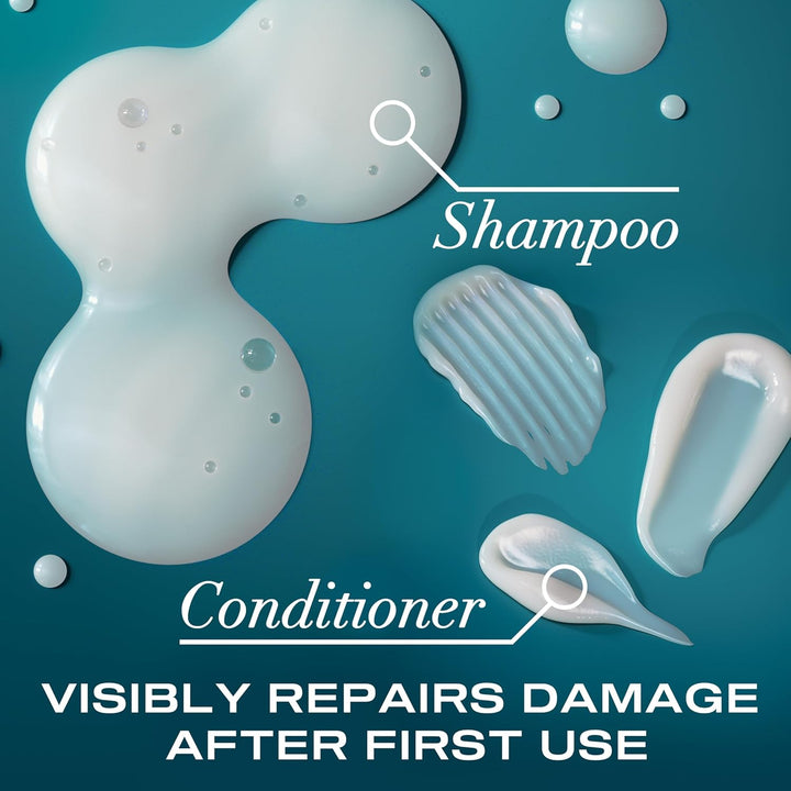 Renewing + Argan Oil of Morocco Shampoo & Conditioner Set, Damage Repairing Shampoo & Conditioner Helps Strengthen & Repair Dry, Damaged Hair, Sulfate-Free Surfactants, 13 Fl. Oz, 2 Pack