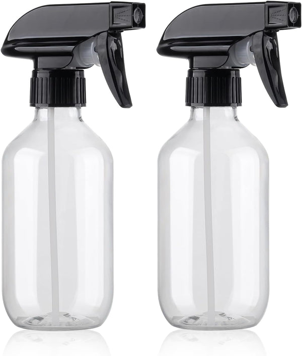 Spray Bottles Water Spray Bottle 2 Packs- BPA Free -10 Oz/300 Ml Plastic Refillable Containers Fine Mist Small Spray Bottle with Adjustable Nozzle for Hair, Cooking, Cleaning