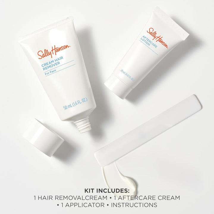 Hair Remover Face 1.6 Fl Oz + Aftercare Lotion 0.67 Fl Oz (Pack of 1)