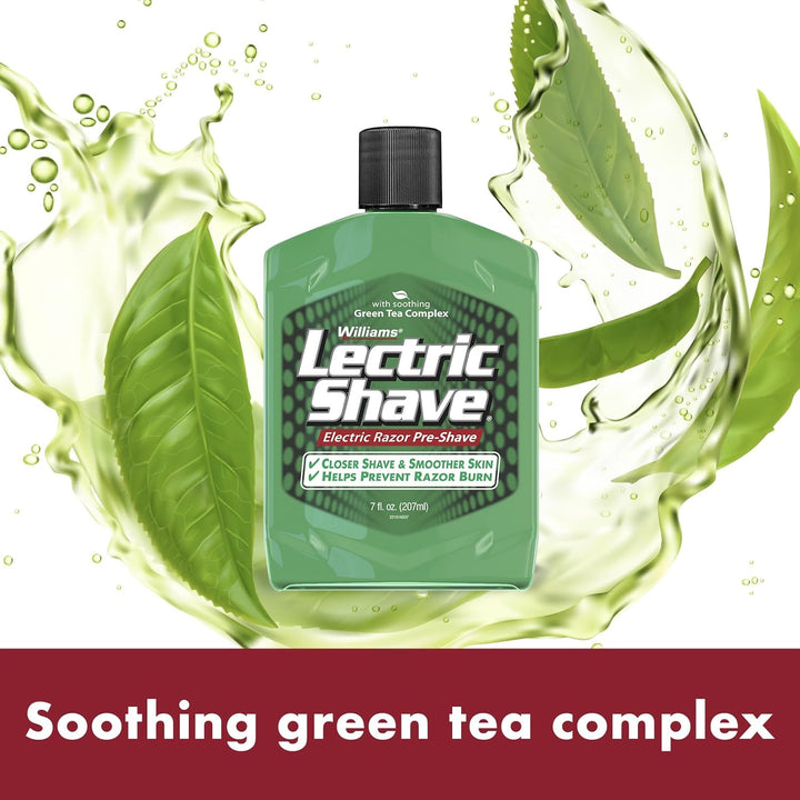 , Electric Razor Pre-Shave, 7 Ounce