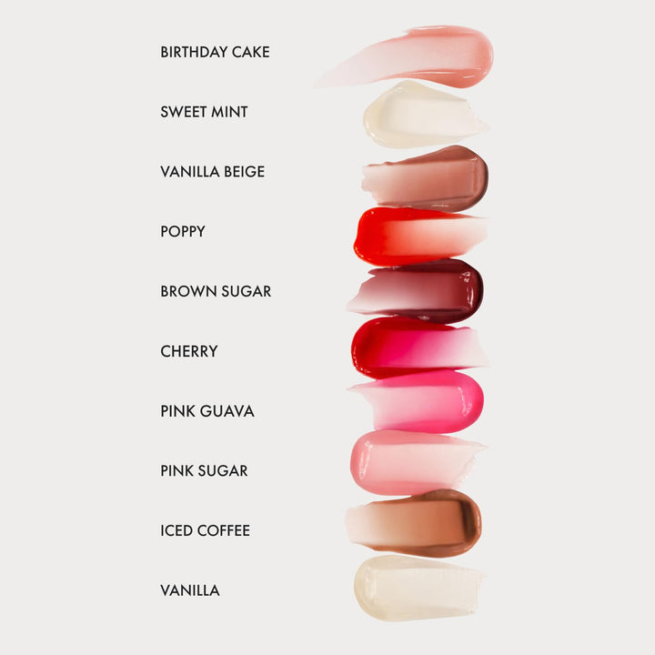 Tinted Lip Butter Balm - Conditioning Vegan Lip Balm for Instant Moisture, Shine & Hydration - Sheer-Tinted, Soothing Skincare - Pink Sugar (.5 Oz)