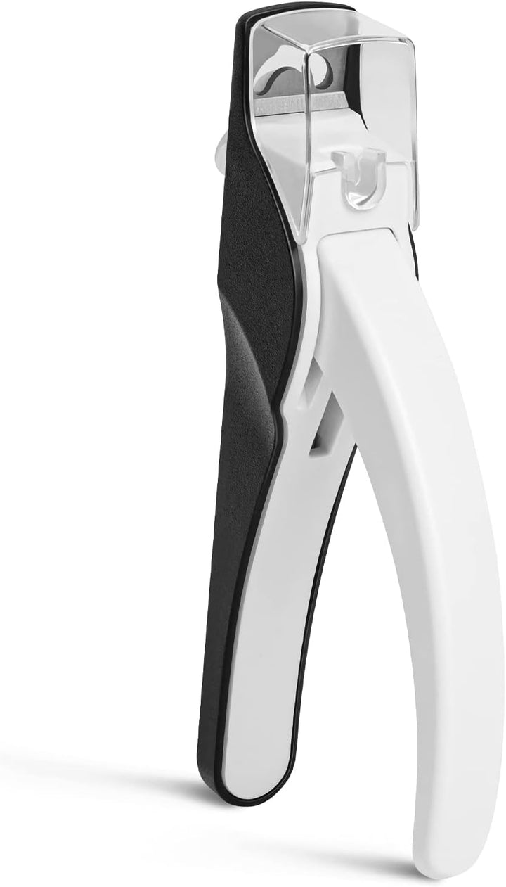 Acrylic Nail Clippers, Professional Nail Clippers Cutters for Acrylic Nails Fake Nail Tips, Adjustable Stainless Nail Trimmer, Manicure Tool for Salon Home Nail Art, Plum