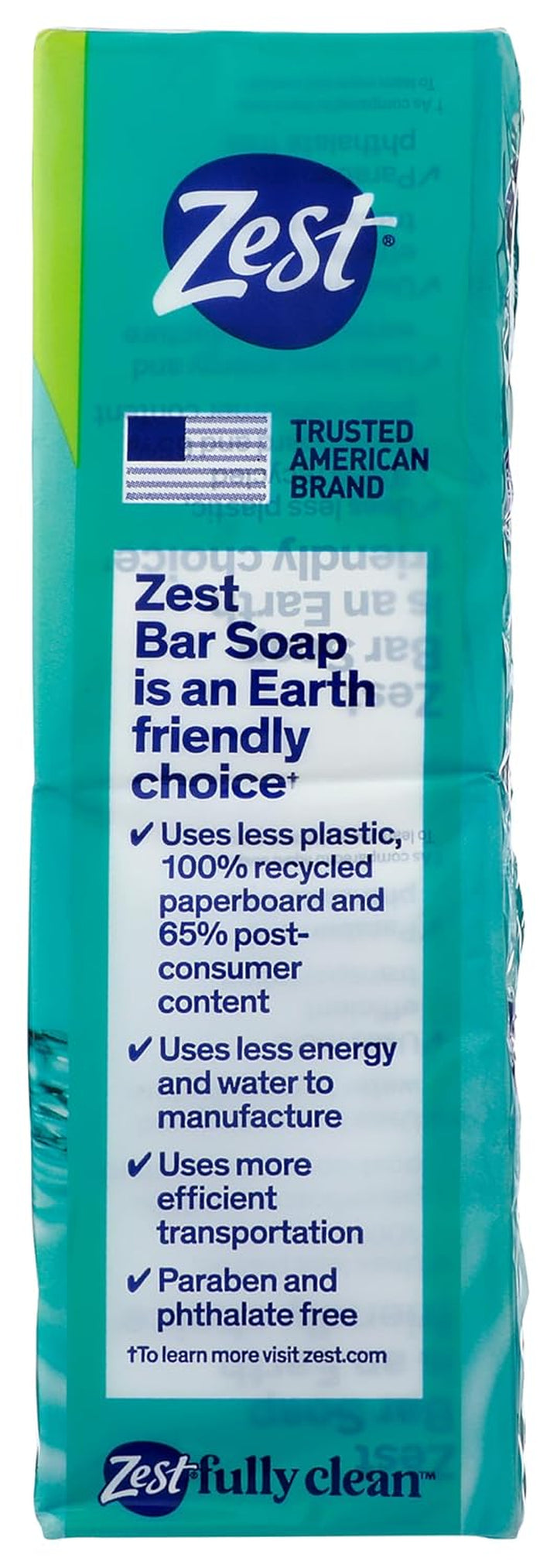 8-Bar Bath Size Soap, Aqua, 4 Ounce per Bar, 8 Bars, 32 Ounce