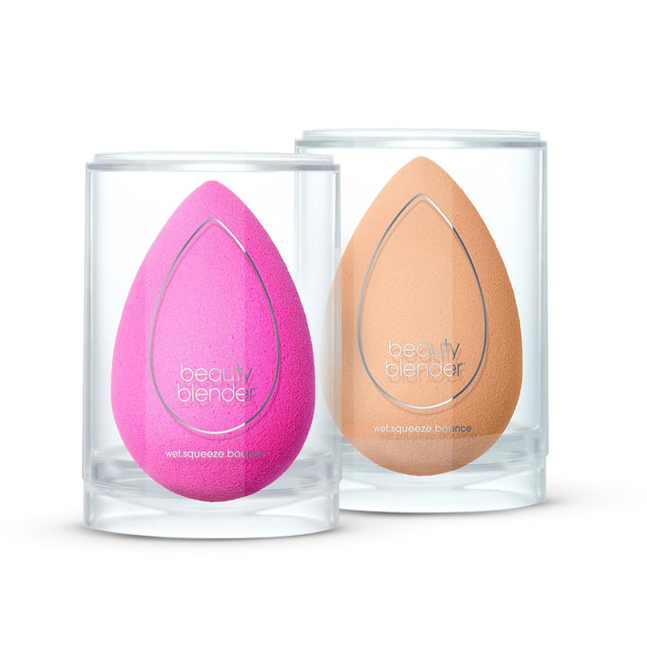 ® | Original Pink Beauty Blender Makeup Sponge, Super-Soft Foam Easily Blends Foundations, Powders & Creams, Made in USA, Reusable, Washable, Streak Free Application, Vegan, Cruelty Free