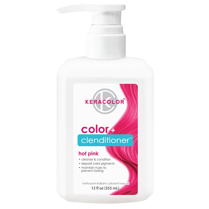 Color + Clenditioner 3-In-1 Color-Depositing Conditioner, Gently Cleanses & Conditions, Semi-Permanent Hair Color, 23 Shades, 12 Fl Oz