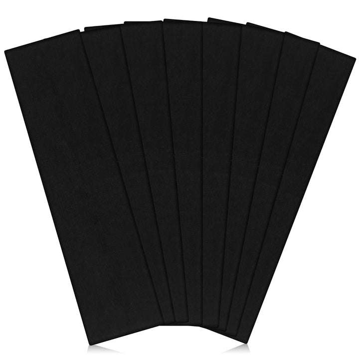 8 Pack Headbands for Women Non Slip - Stylish Sports Hair Bands for Women'S Hair - Soft Cotton Cloth Stretchy Headbands for Women for Yoga, Outdoor Exercise Running