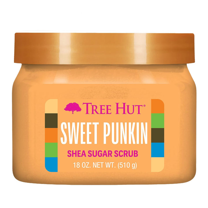 Shea Sugar Scrub, Exfoliating Body Scrub Removes Dead, Dry Skin for a Soft & Hydrated Feel, Nourishing Essential Body Care, 18 Fl Oz.
