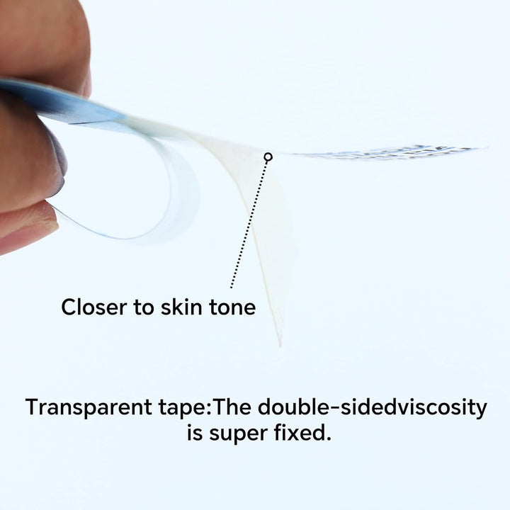 Wig Tape Double Sided 58Pcs Lace Front Tape for Wigs Waterproof Lace Tape for Wigs Strong Hold Wig Adhesive Strips Toupee Tapes Hairpiece